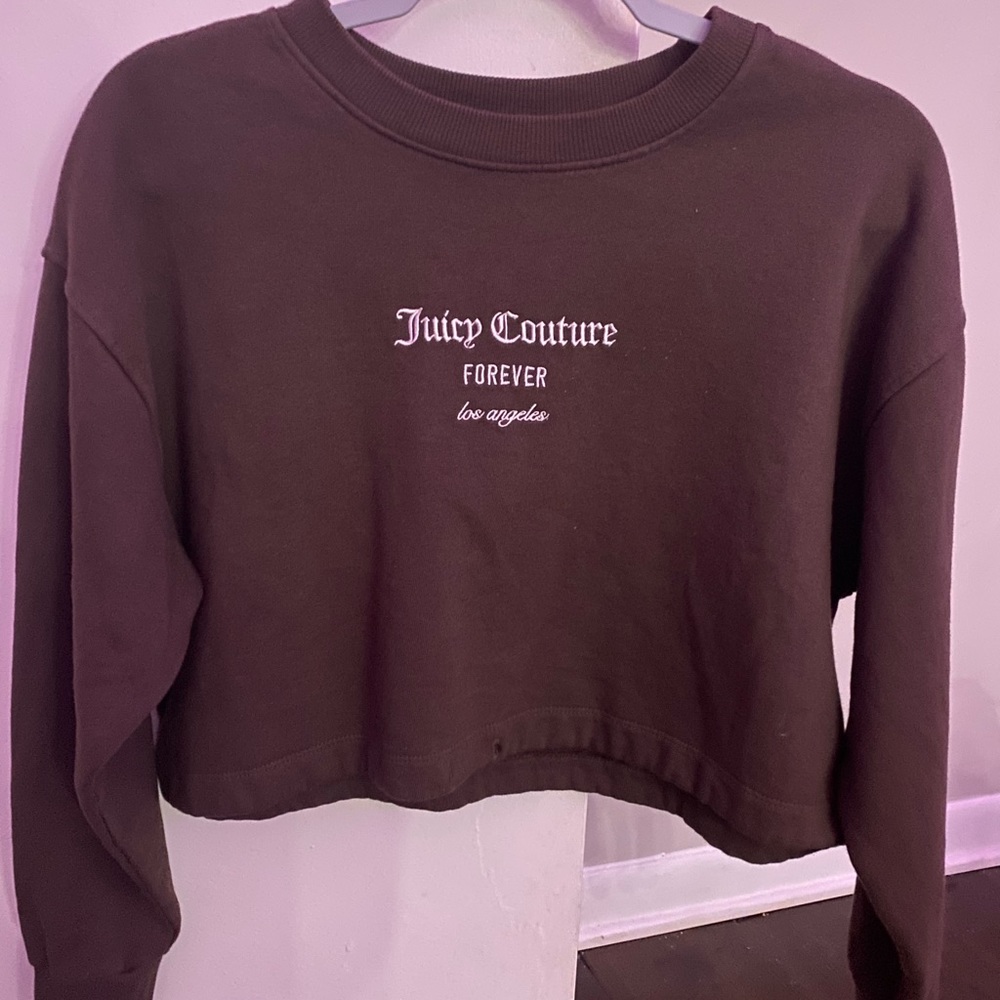 Fleece Juicy Couture Cropped
Pullover